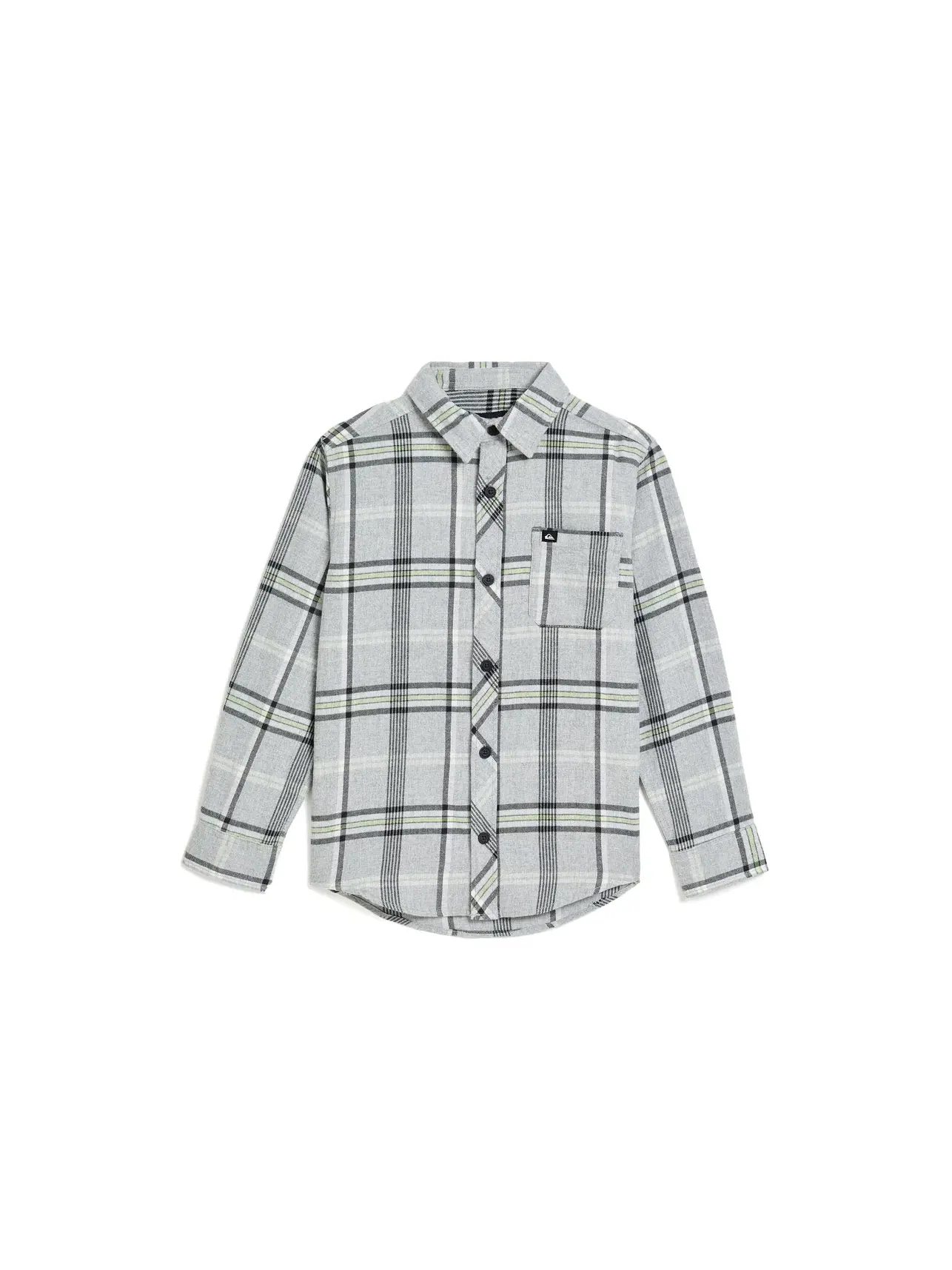 Фланелевая рубашка в клетку Brooks (для детей постарше) Quiksilver Kids — серый