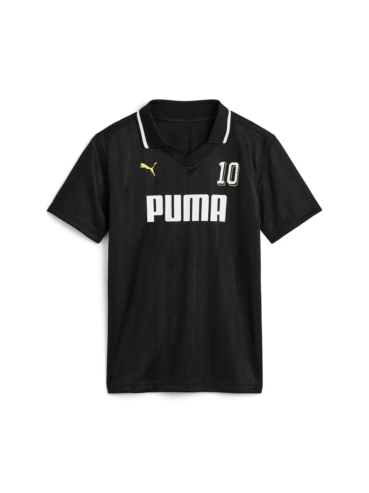 Поло Showtime Pique Polo - Soccer 2026 (для больших детей) Puma Kids — черный