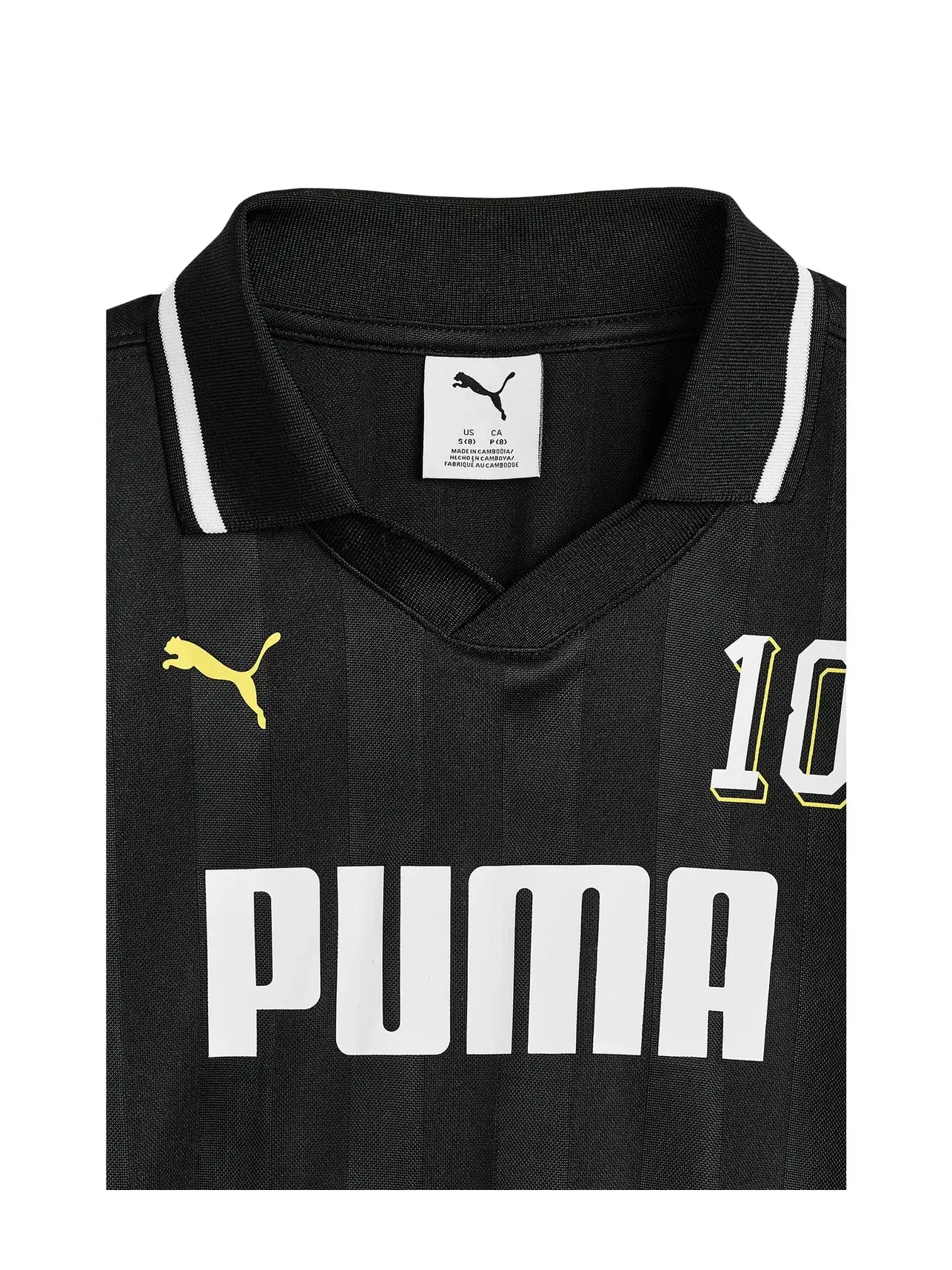 Поло Showtime Pique Polo - Soccer 2026 (для больших детей) Puma Kids — изображение 3 из 3, черный