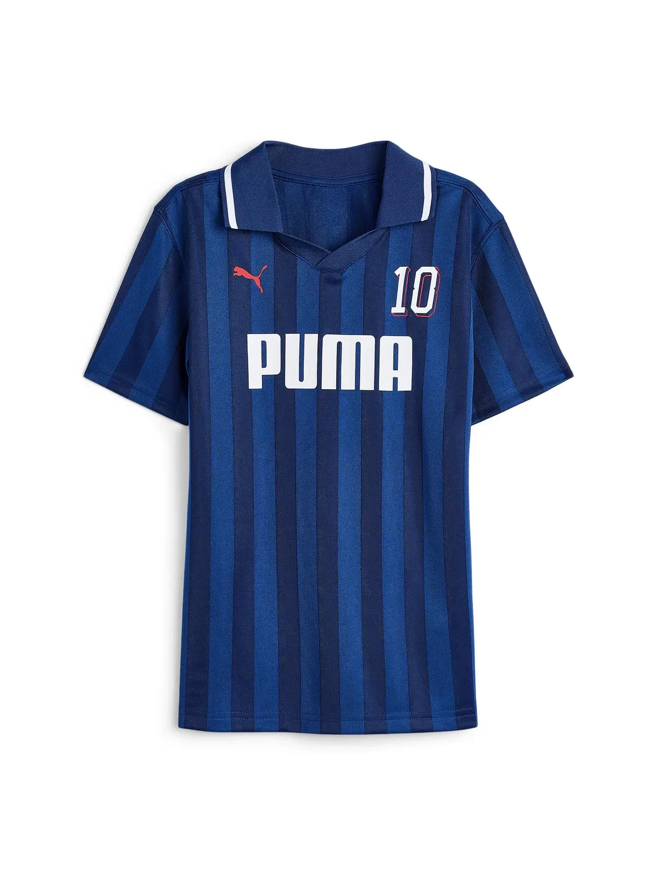 Поло Showtime Pique Polo - Soccer 2026 (для больших детей) Puma Kids — изображение 1 из 3, синий