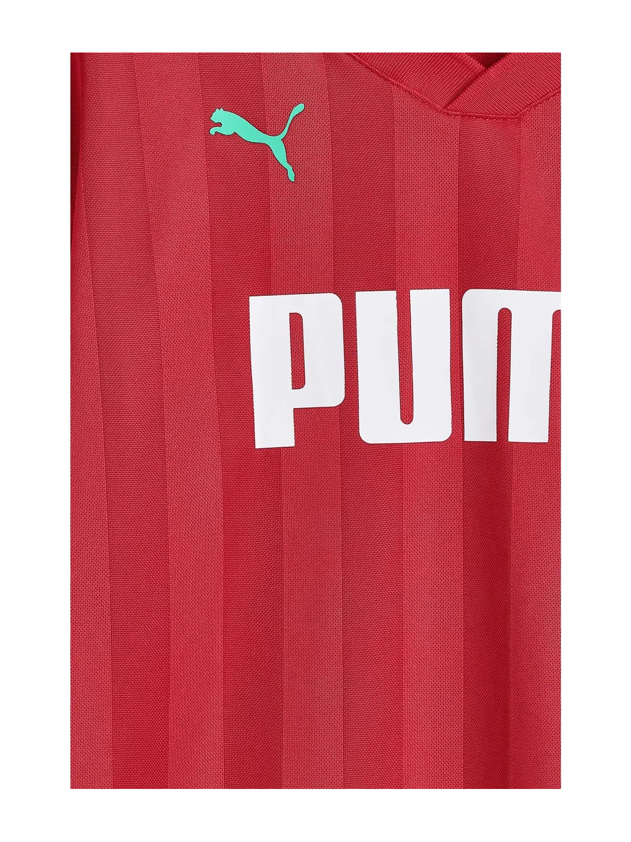 Поло Showtime Pique Polo - Soccer 2026 (для больших детей) Puma Kids — изображение 3 из 3, красный