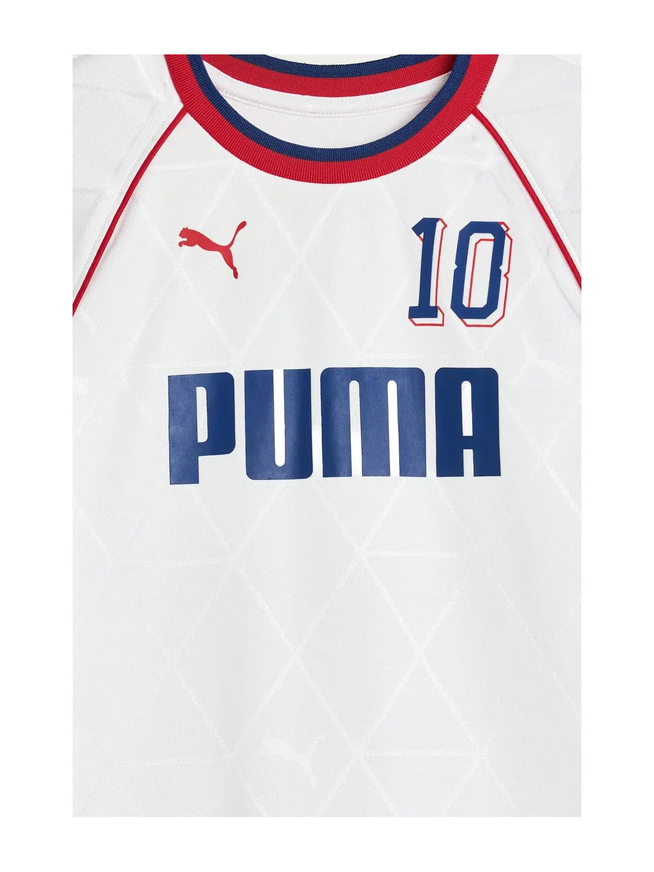 Футболка Showtime Pique - Футбол 2026 (для детей постарше) Puma Kids — изображение 3 из 3, белый