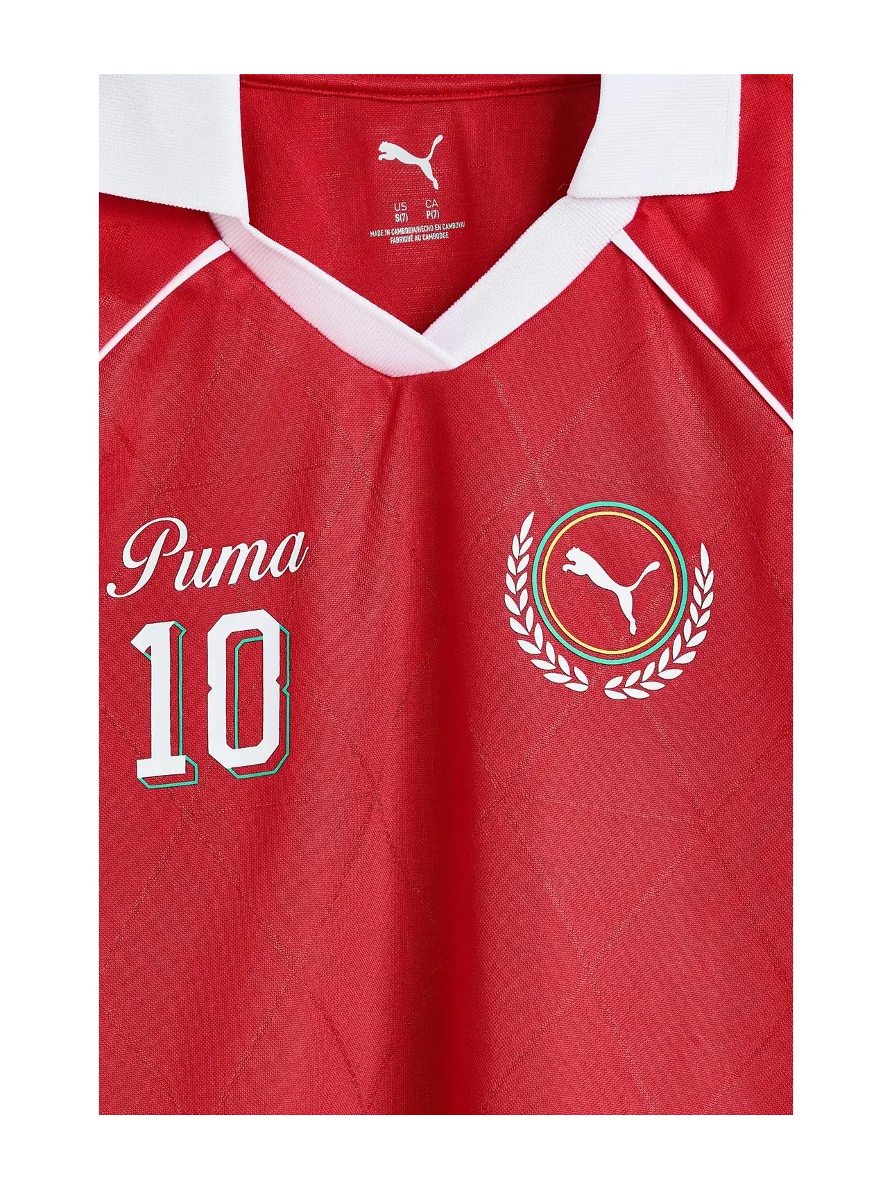 Поло Showtime Pique Polo (для больших детей) Puma Kids — изображение 3 из 3, красный
