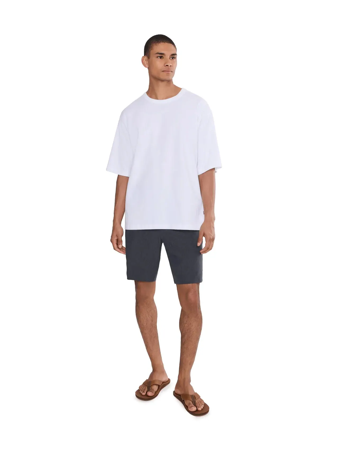 Гибридные шорты Riviera Heather Quiksilver — изображение 2 из 5, черный