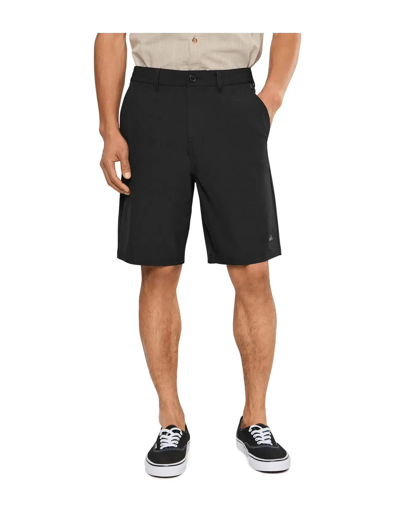 Гибридные шорты Riviera Quiksilver — изображение 1 из 5, черный