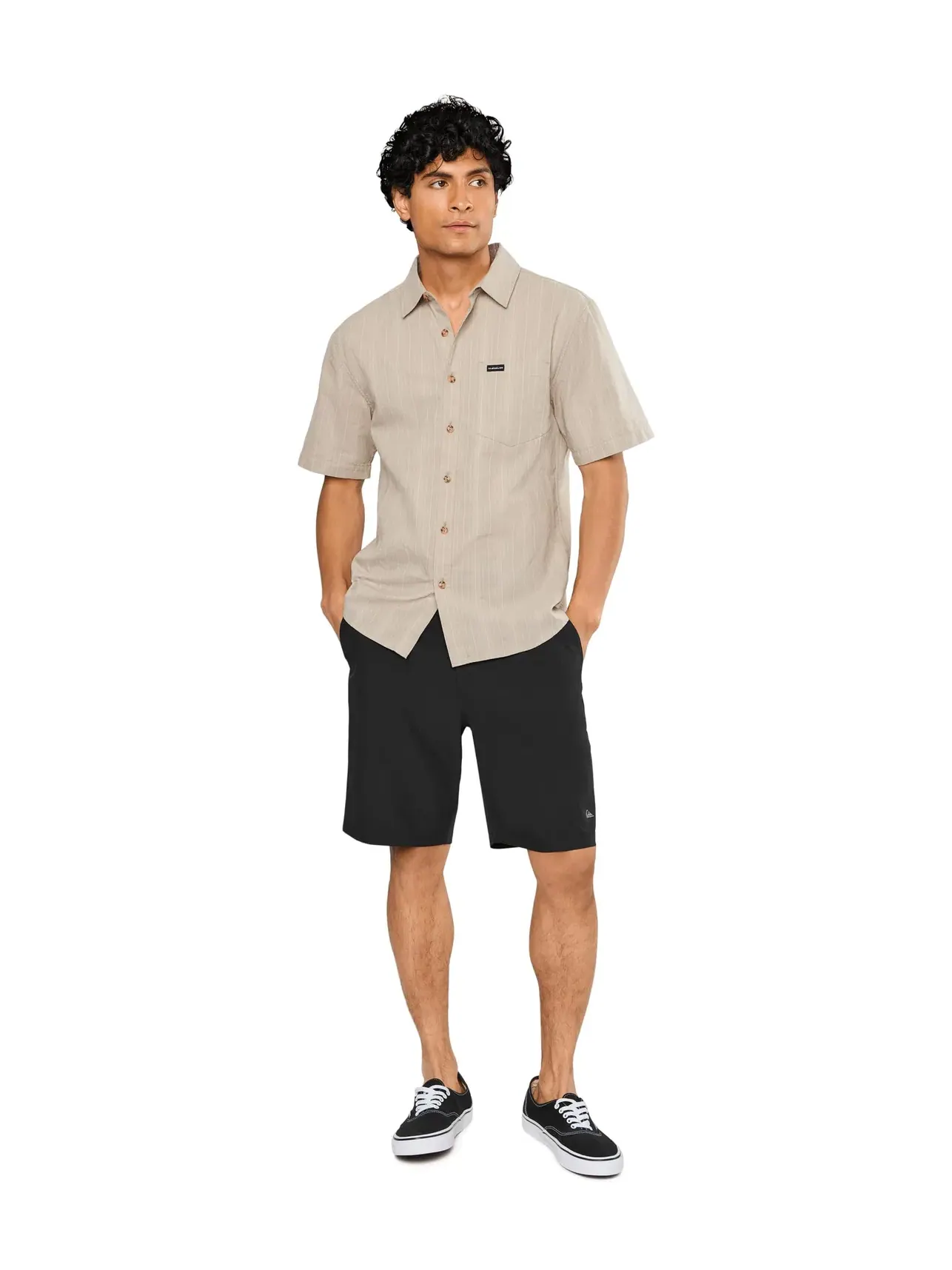 Гибридные шорты Riviera Quiksilver — изображение 2 из 5, черный