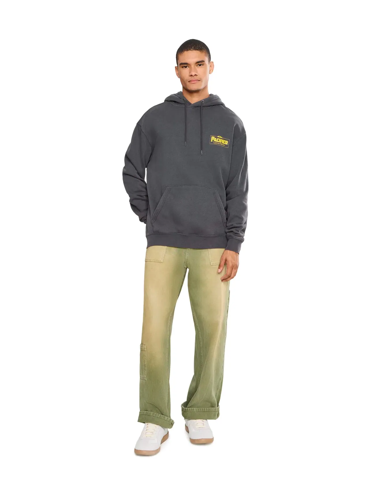 Толстовка Pacifico Sayulita Crusing Quiksilver — изображение 2 из 5, фантомный