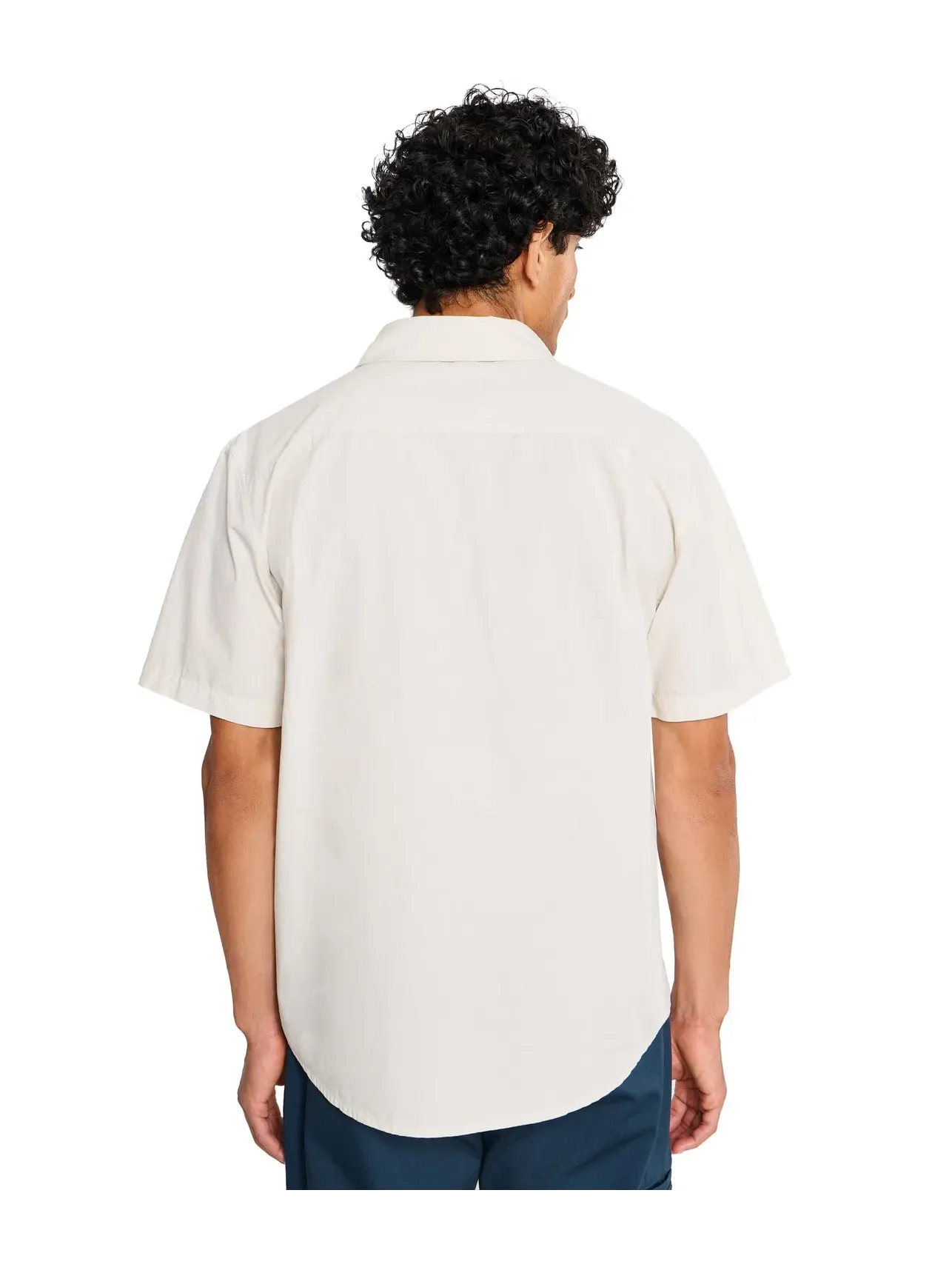 Рубашка Shore Break Classic Short Sleeve Woven Quiksilver — изображение 4 из 5, серебристый
