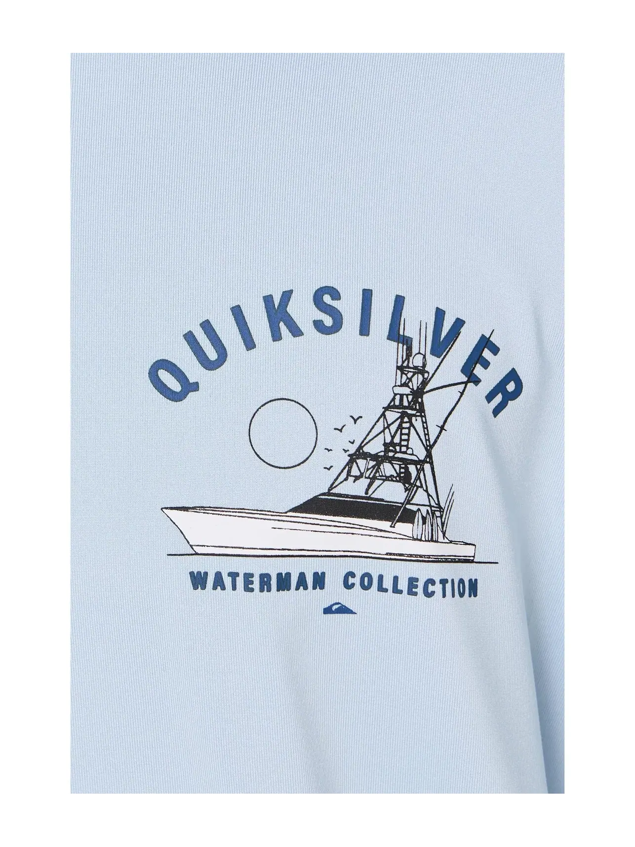Футболка с длинным рукавом Offshore Angler для серфинга Quiksilver — изображение 5 из 5, голубой