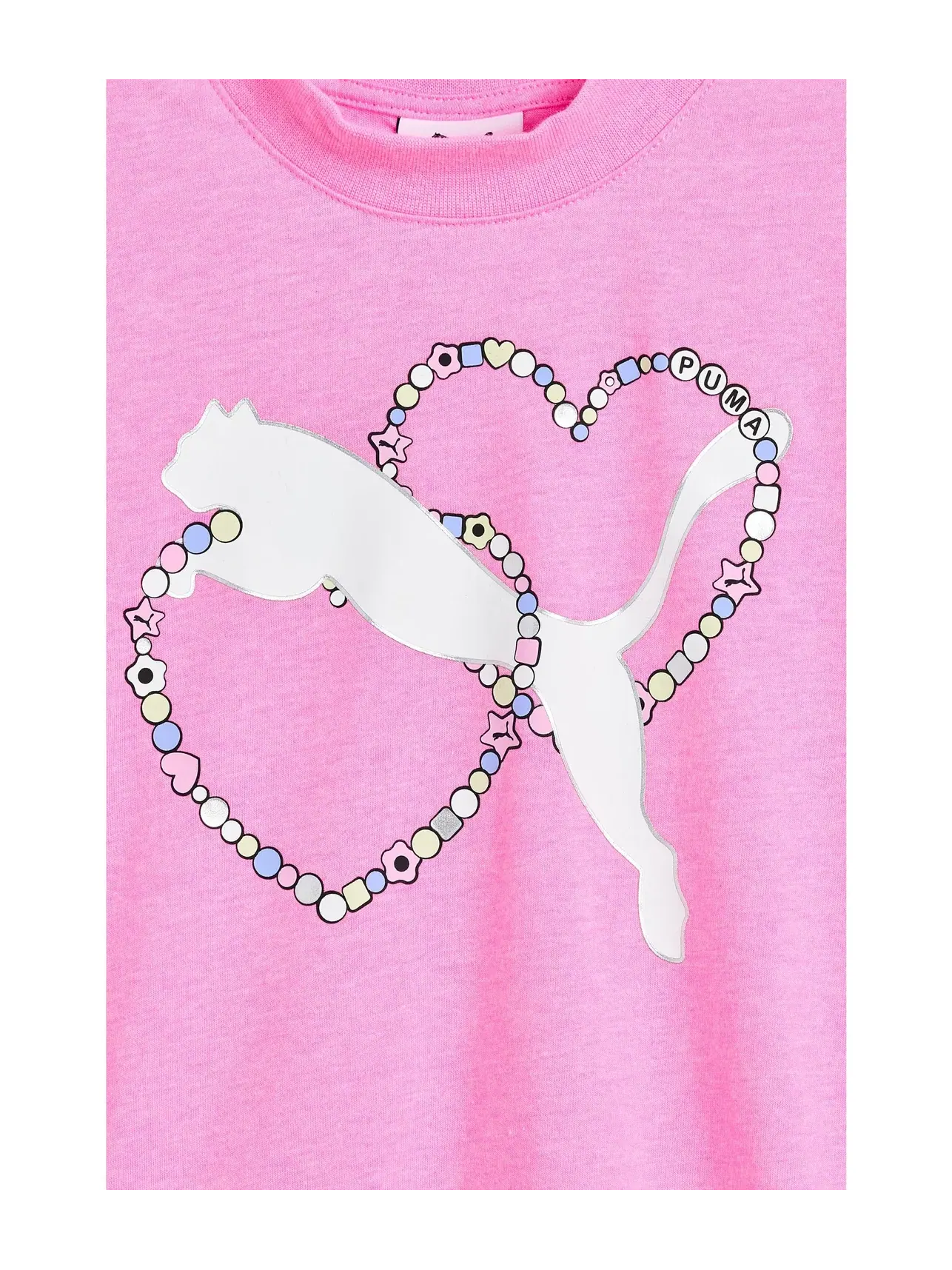 Комплект из футболки и леггинсов (для детей постарше) Puma Kids — изображение 3 из 3, розовый
