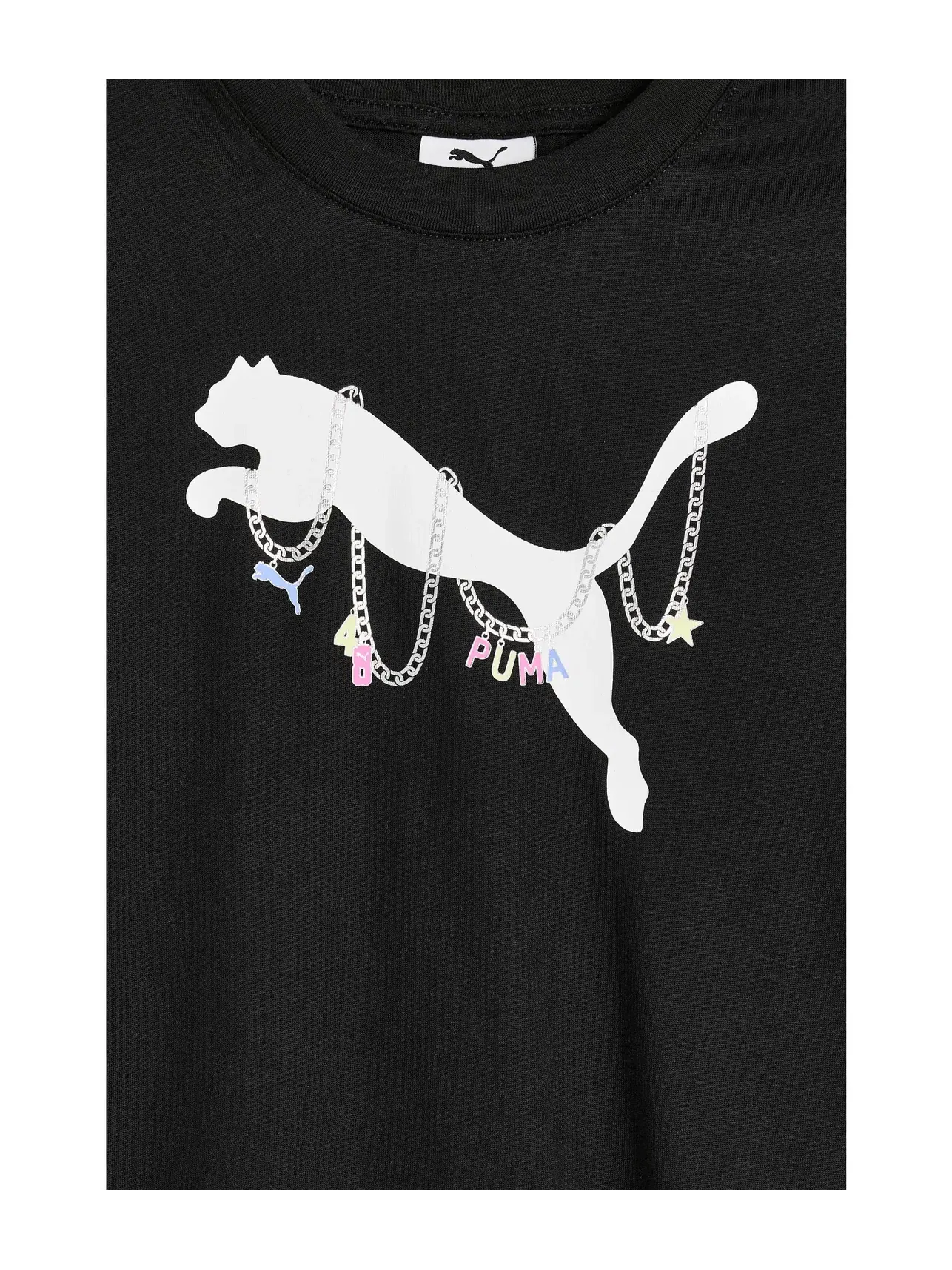 Комплект из футболки и леггинсов (для маленьких детей) Puma Kids — изображение 3 из 3, черный