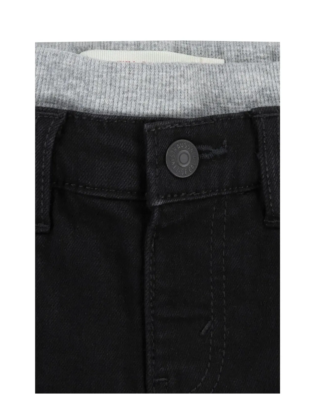 Джинсы прямого кроя (для малышей) Levi'S — изображение 3 из 4, черный
