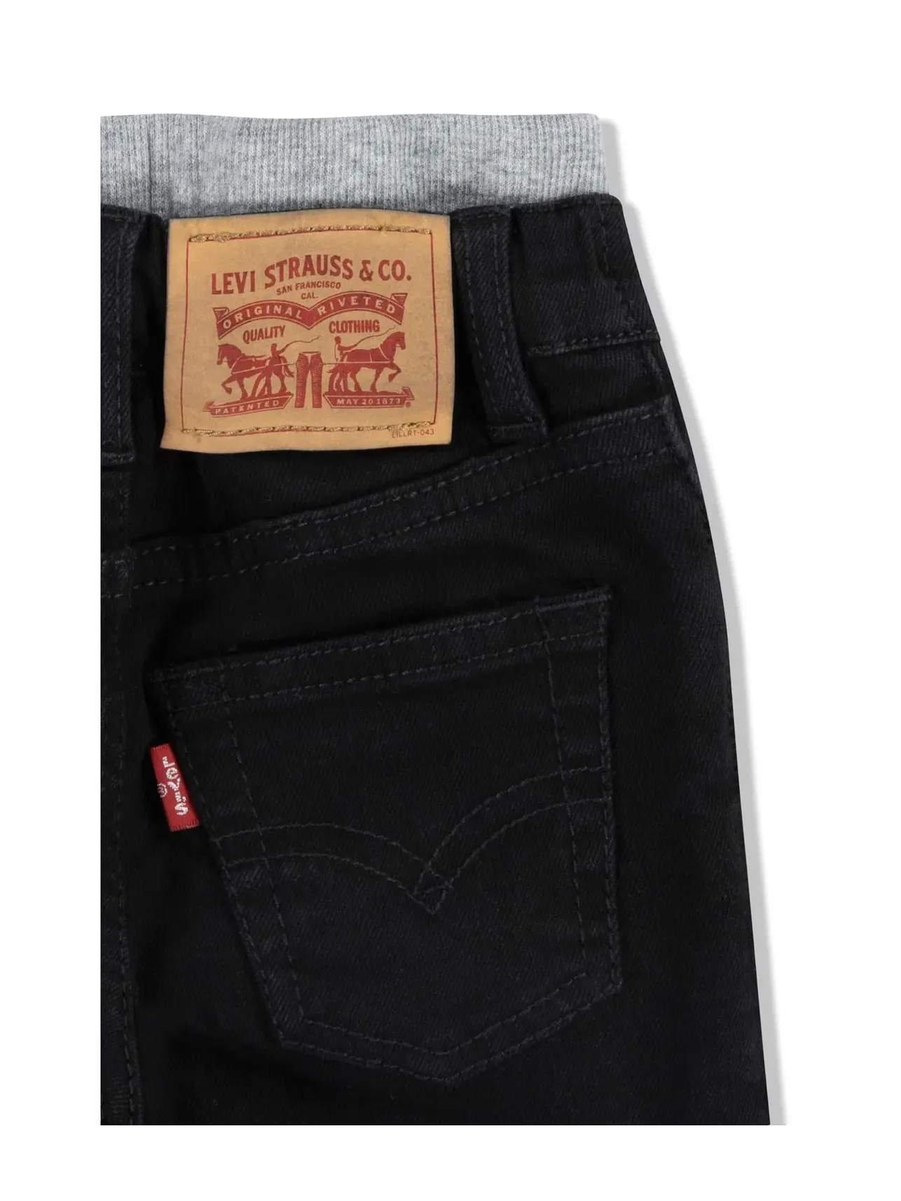 Джинсы прямого кроя (для малышей) Levi'S — изображение 4 из 4, черный