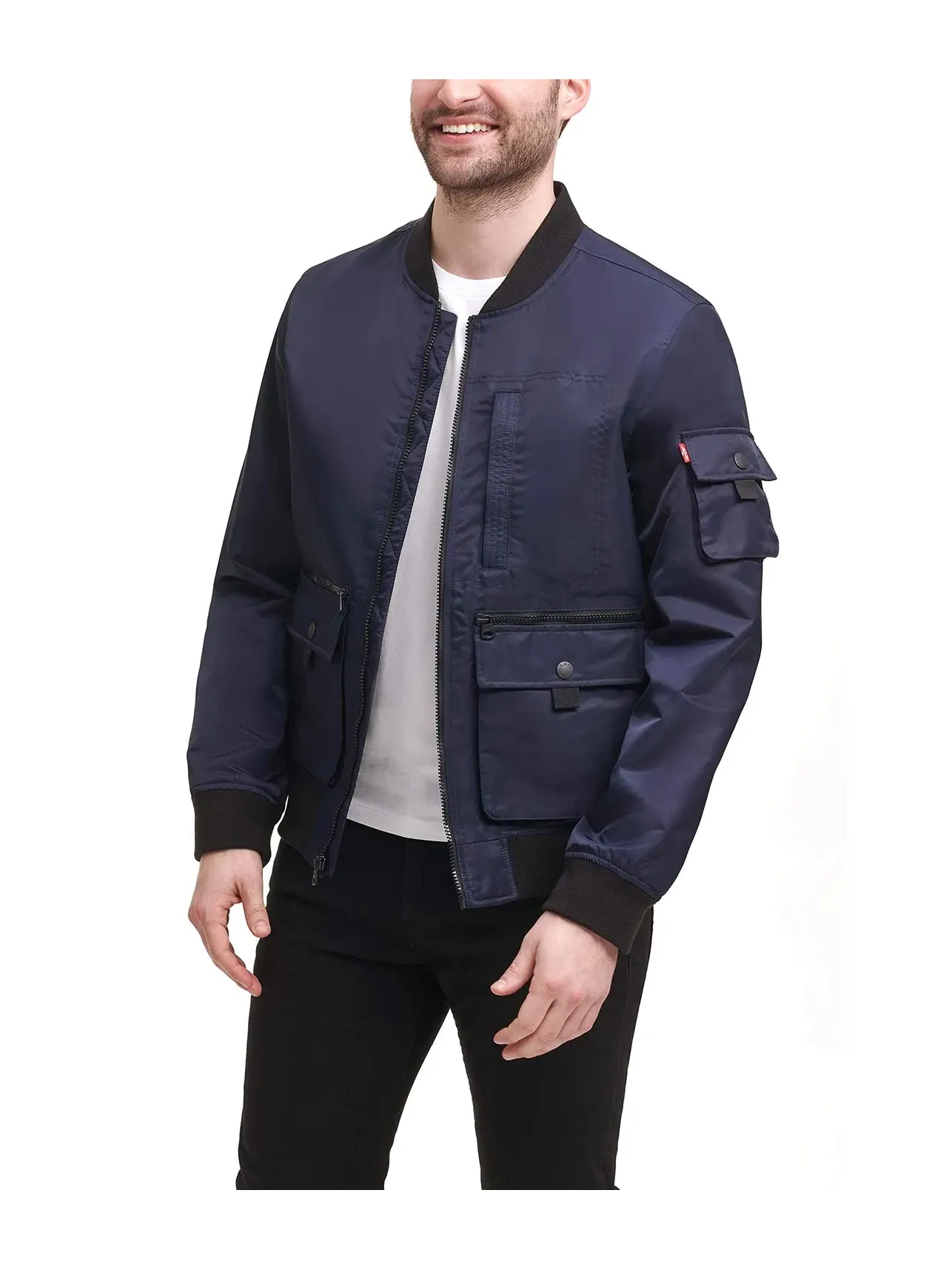 Куртка-бомбер Levi's Varsity Trucker Levi'S — синий