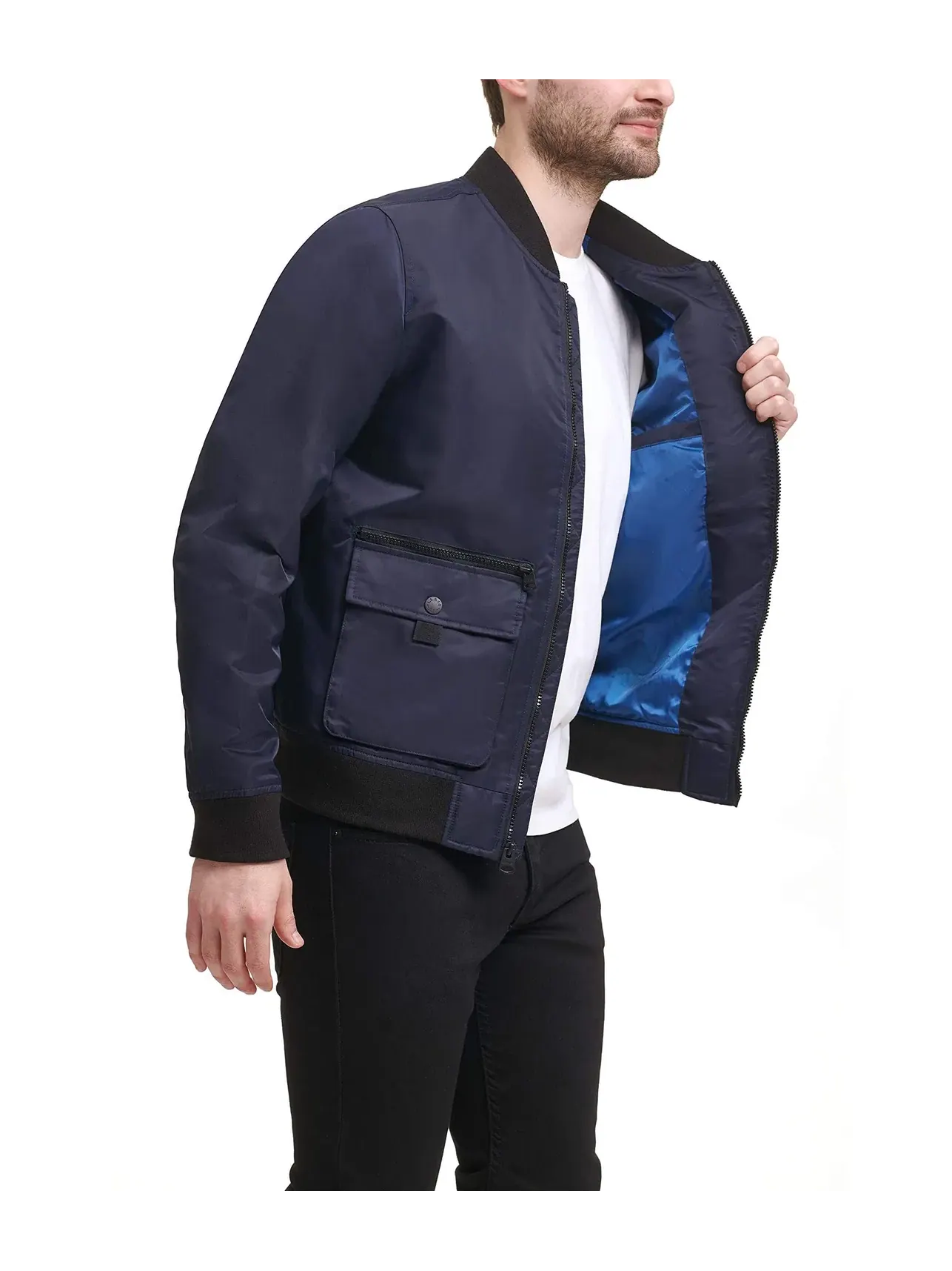 Куртка-бомбер Levi's Varsity Trucker Levi'S — изображение 2 из 4, темно-синий