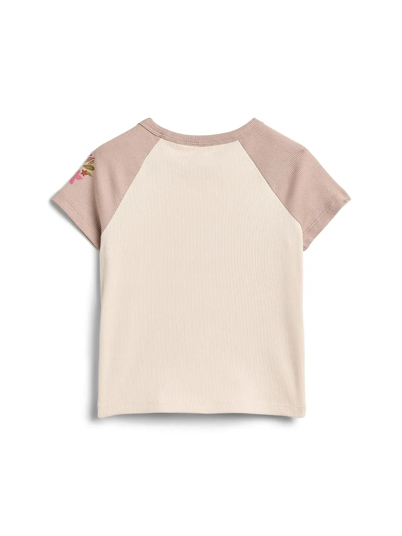 Детская футболка Bouquet Baby Tee (для детей постарше) Roxy Kids — изображение 2 из 3, пергаментный