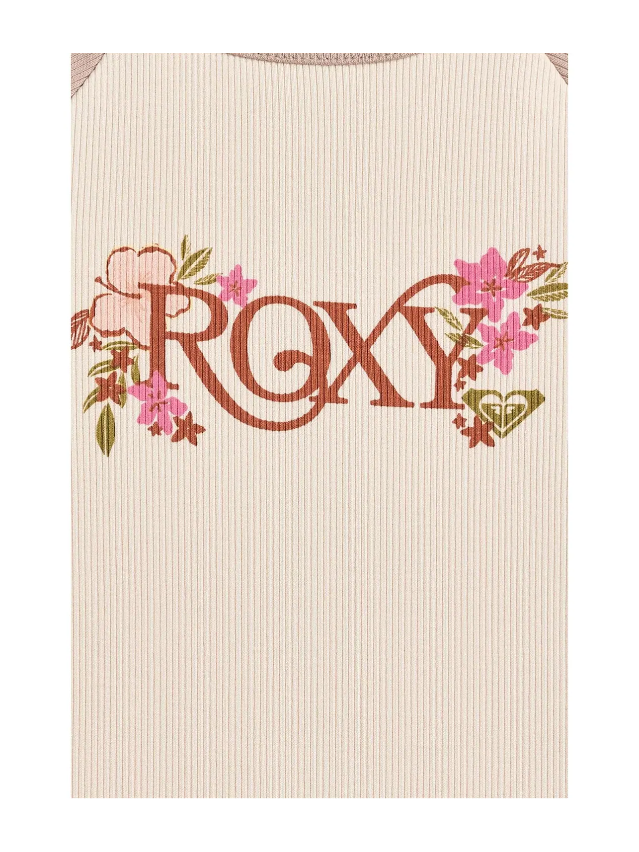Детская футболка Bouquet Baby Tee (для детей постарше) Roxy Kids — изображение 3 из 3, пергаментный
