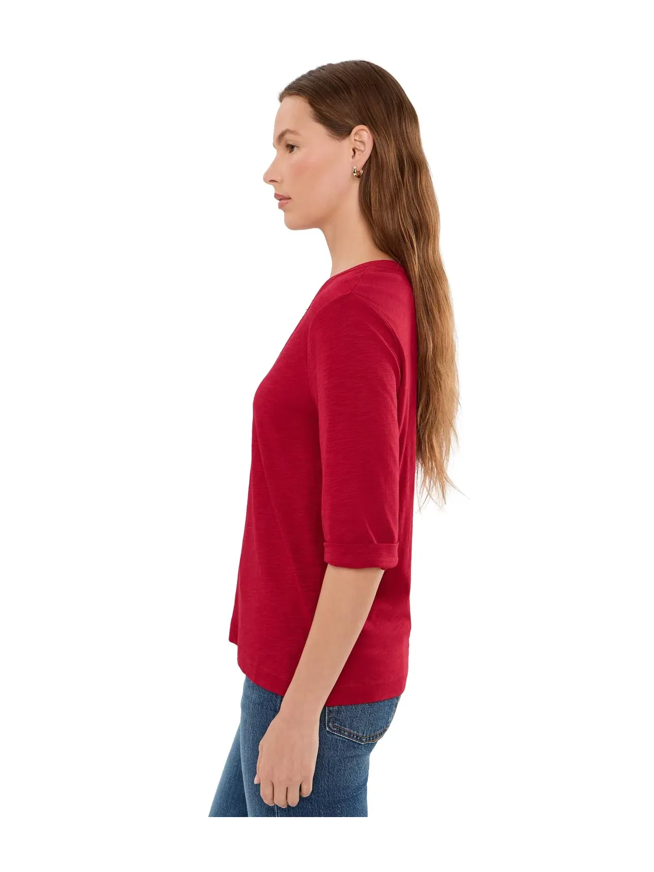Футболки с вырезом с уголком Dolce Notch Neck Tees Sanctuary — изображение 3 из 5, красный