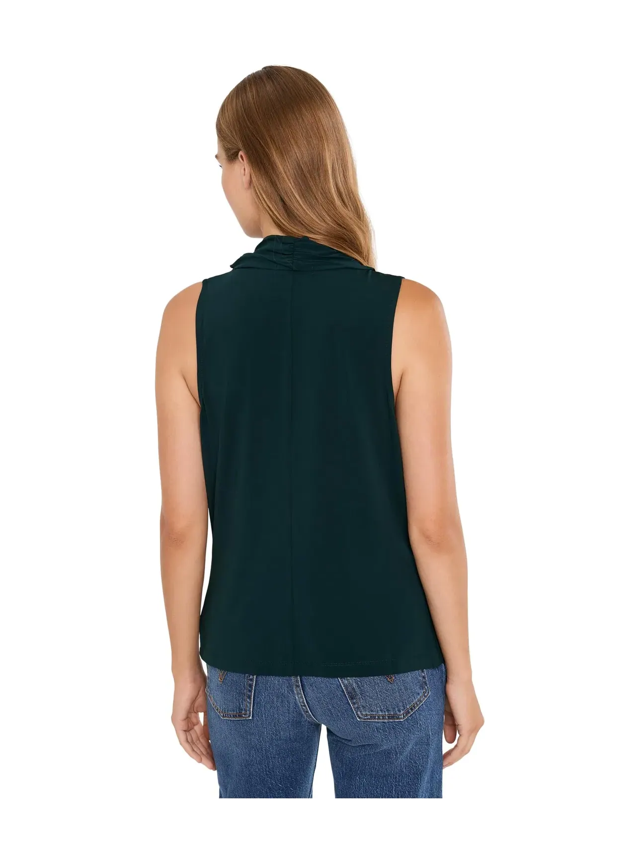 Топ-майка с драпировкой Nora Draped Tank Sanctuary — изображение 4 из 5, лесной