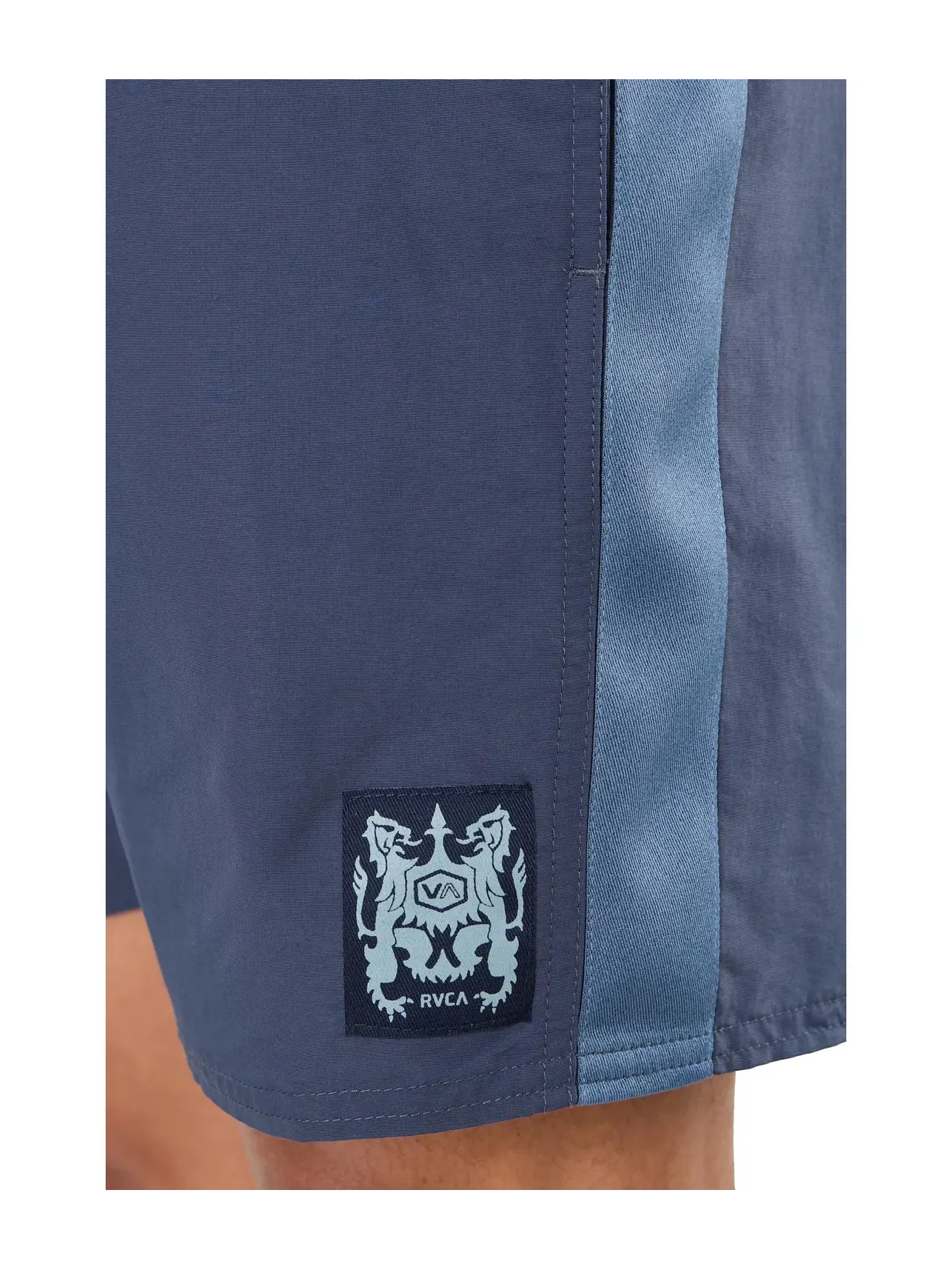 Шорты 17" Crest Elastic Shorts Rvca — изображение 5 из 5, синий