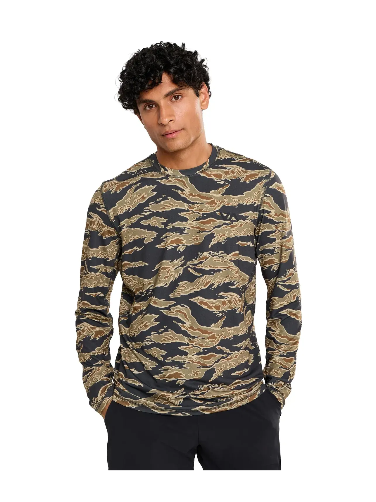 Лонгслив спортивный вентилируемый Sport Vent Long Sleeve Rvca — изображение 1 из 5, мульти