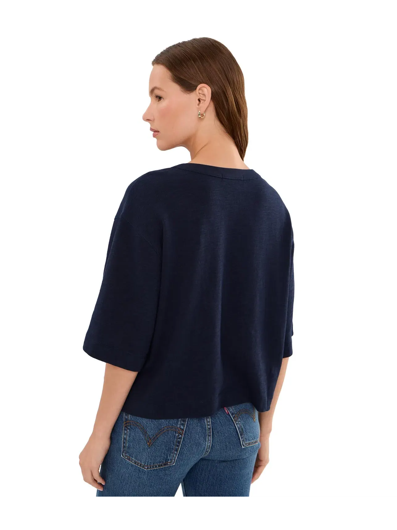 Футболки с планкой Freya Placket Tees Sanctuary — изображение 4 из 5, темно-синий
