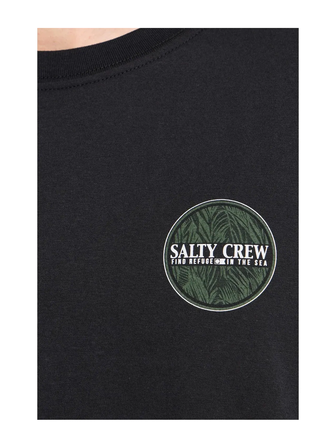 Футболка с коротким рукавом Split Fill Salty Crew — изображение 5 из 5, черный