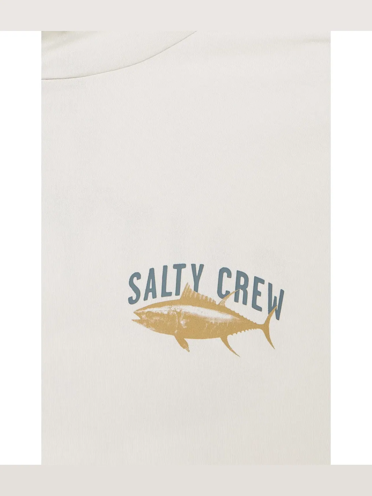 Футболка с капюшоном в стиле Bitmap Salty Crew — изображение 5 из 5, серый