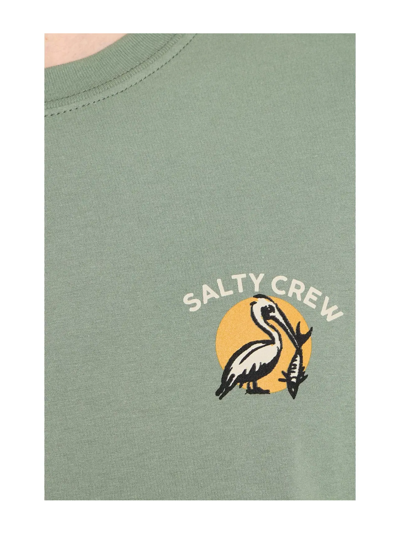 Футболка с коротким рукавом The Catch Salty Crew — изображение 5 из 5, лавр