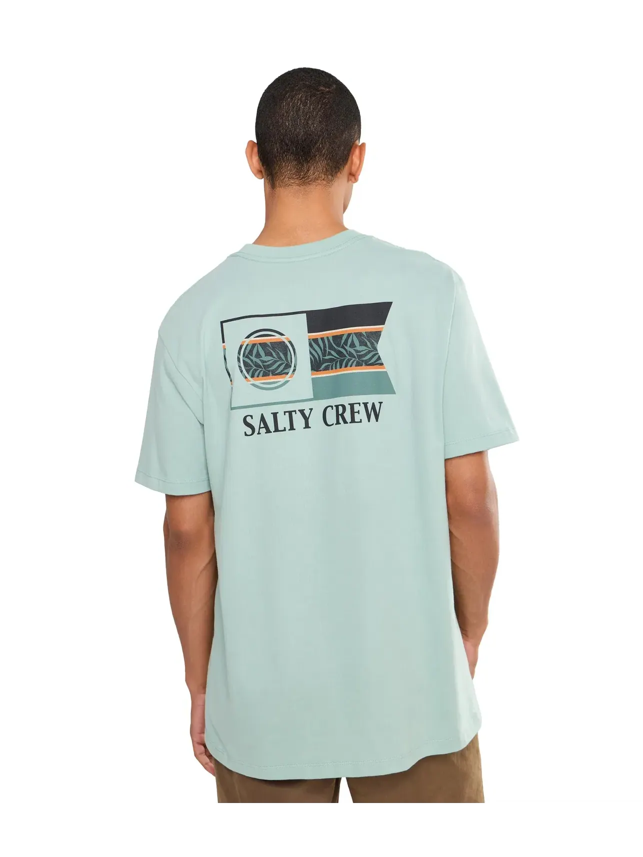 Флагманская футболка с коротким рукавом Salty Crew — изображение 4 из 5, макрель
