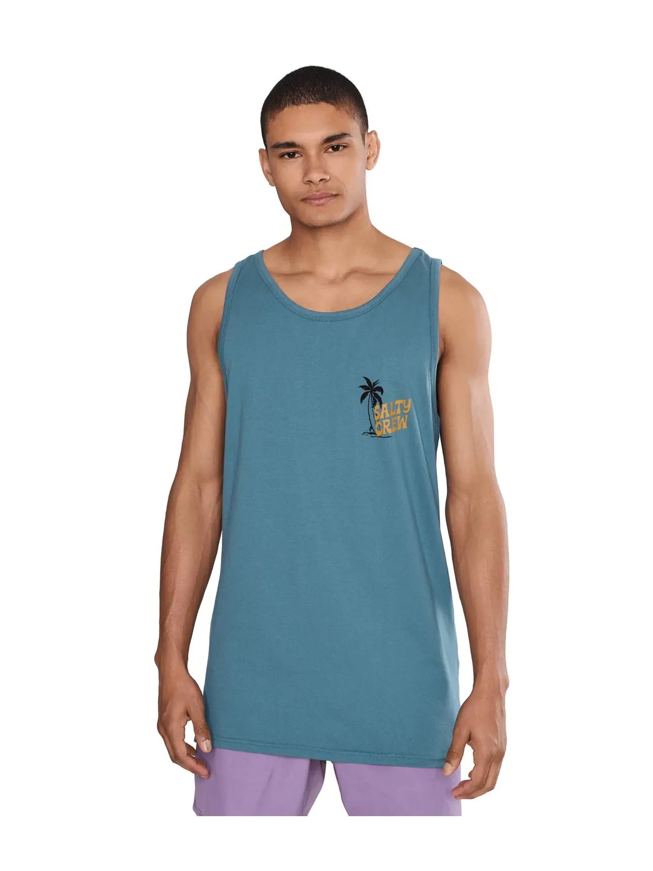 Топ-майка Lounge Tank Salty Crew — изображение 1 из 5, серый
