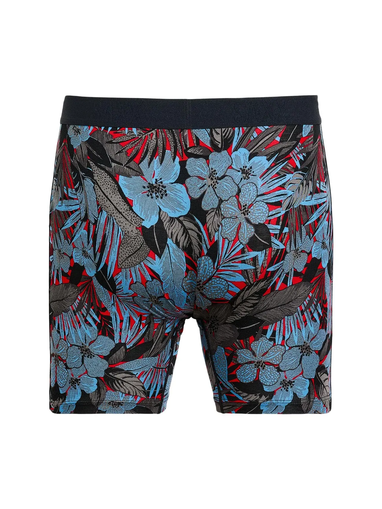 Боксеры-брифы с ширинкой сверхмягкие Vibe Xtra Soft Comfort Boxer Briefs Fly Saxx Underwear — изображение 2 из 3, красный