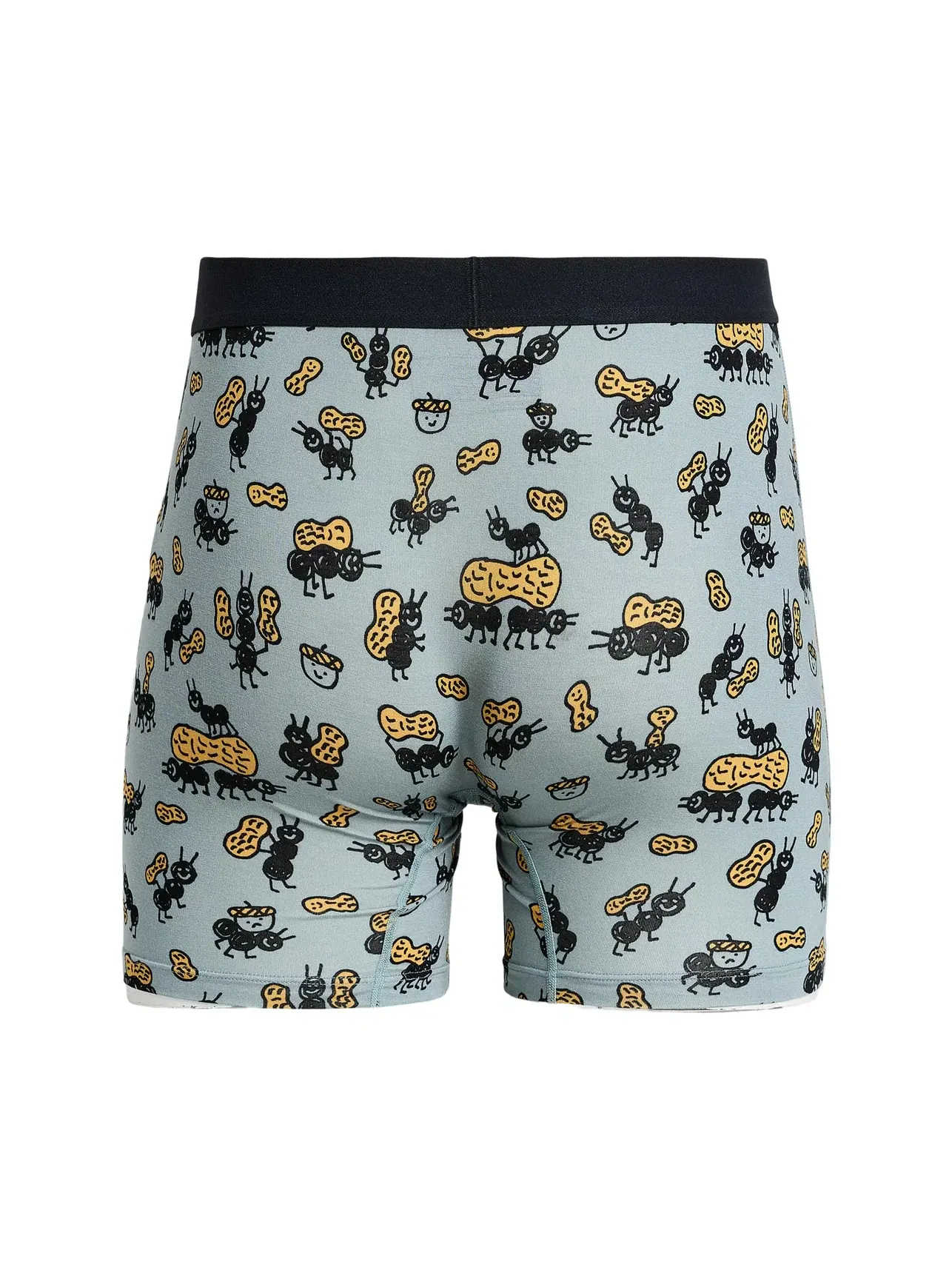 Боксеры-брифы с ширинкой сверхмягкие Vibe Xtra Soft Comfort Boxer Briefs Fly Saxx Underwear — изображение 2 из 3, серебристый