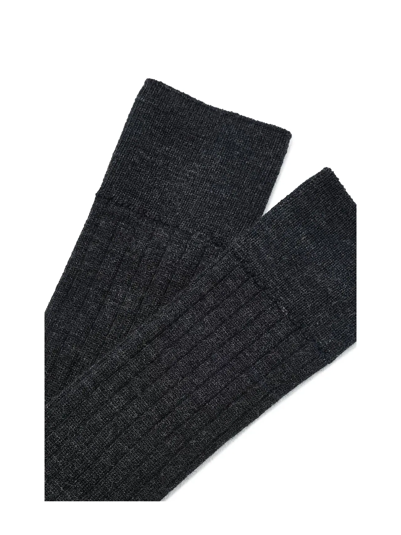 Набор из 3 высоких носков Everyday Slouchy Rib Tall Crew Socks. Smartwool — изображение 2 из 2, темно-серый