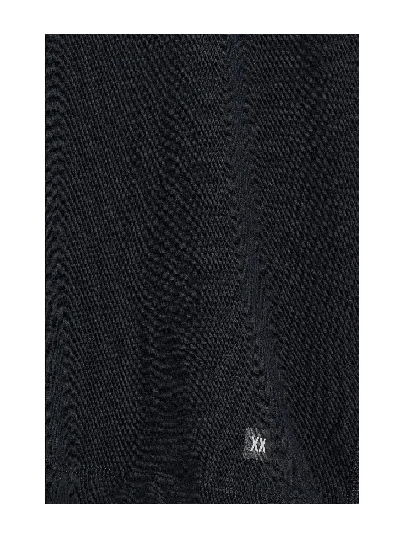 Футболка с V-образным вырезом из хлопка Droptemp Dry, 2 шт. Droptemp Dry Cotton V-Neck 2-Pack Saxx Underwear, черный