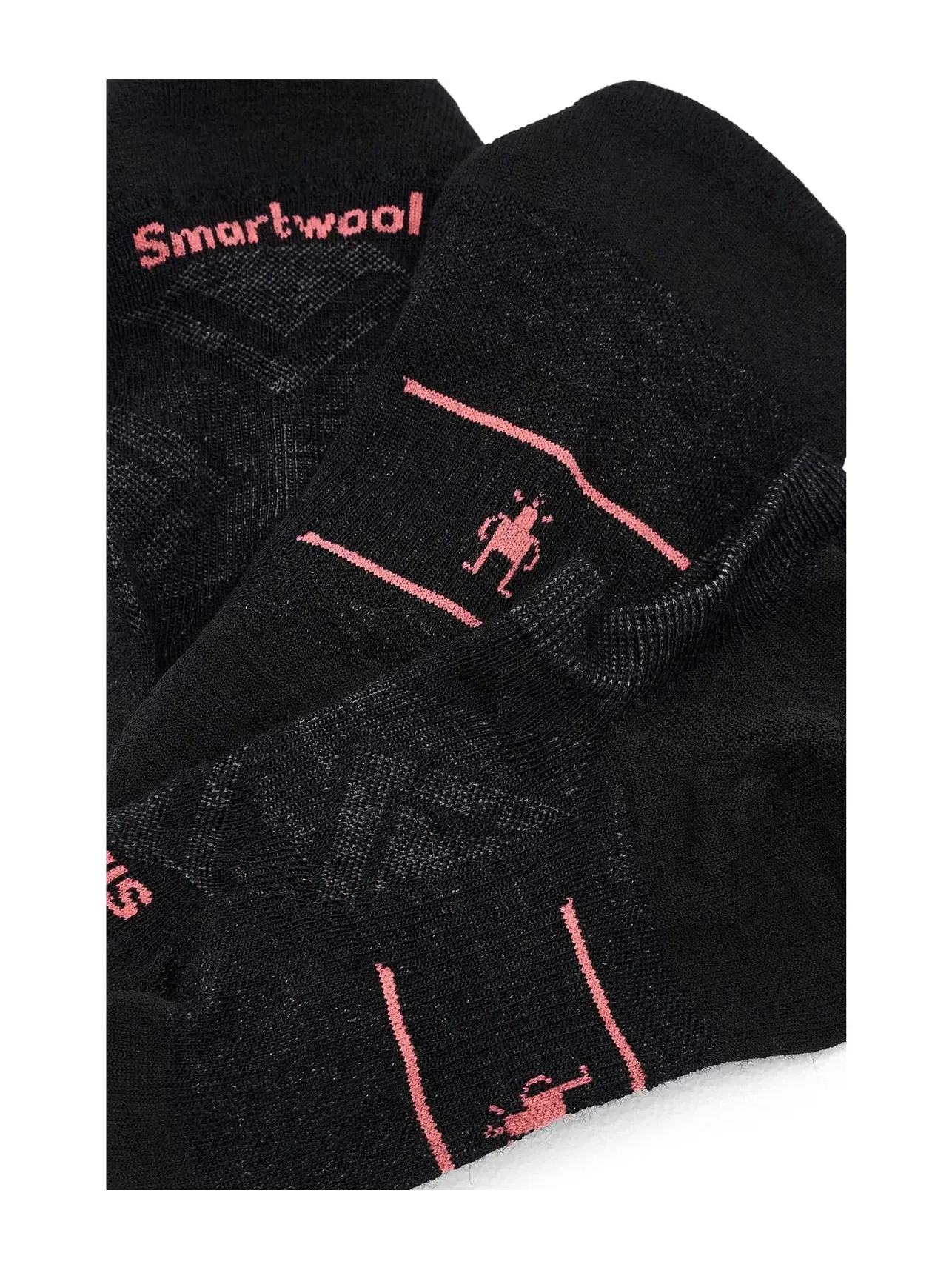 Набор из 3 носков Run Zero Cushion No Show Socks. Smartwool — изображение 3 из 3, черный