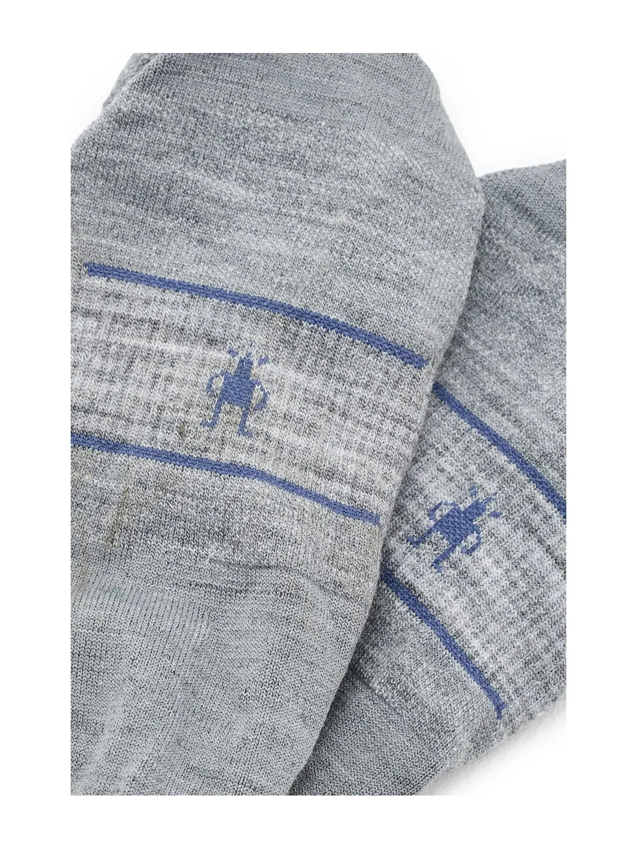 Набор из 3 носков Run Zero Cushion No Show Socks. Smartwool — изображение 2 из 2, светлый серый