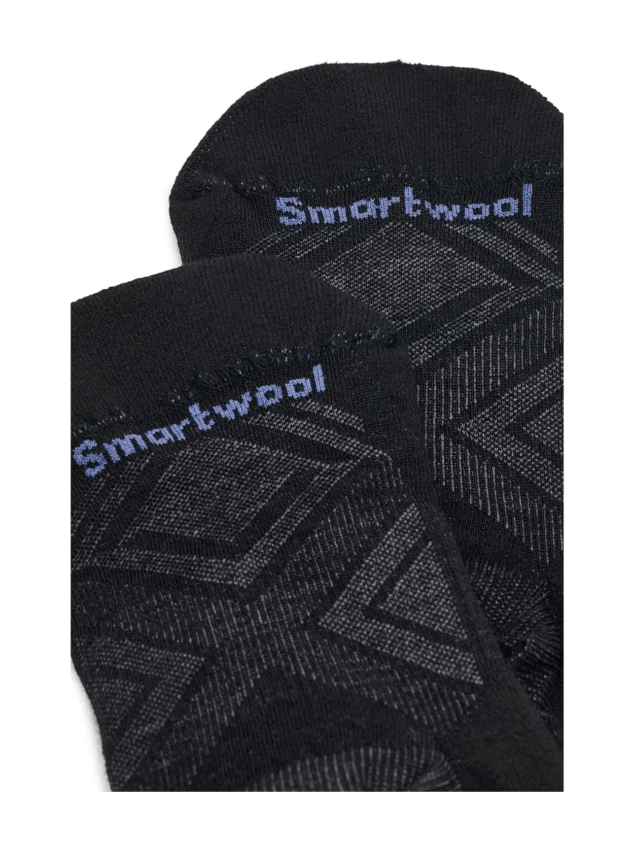 Набор из 3 носков Run Targeted Cushion No Show Socks. Smartwool — изображение 2 из 2, черный