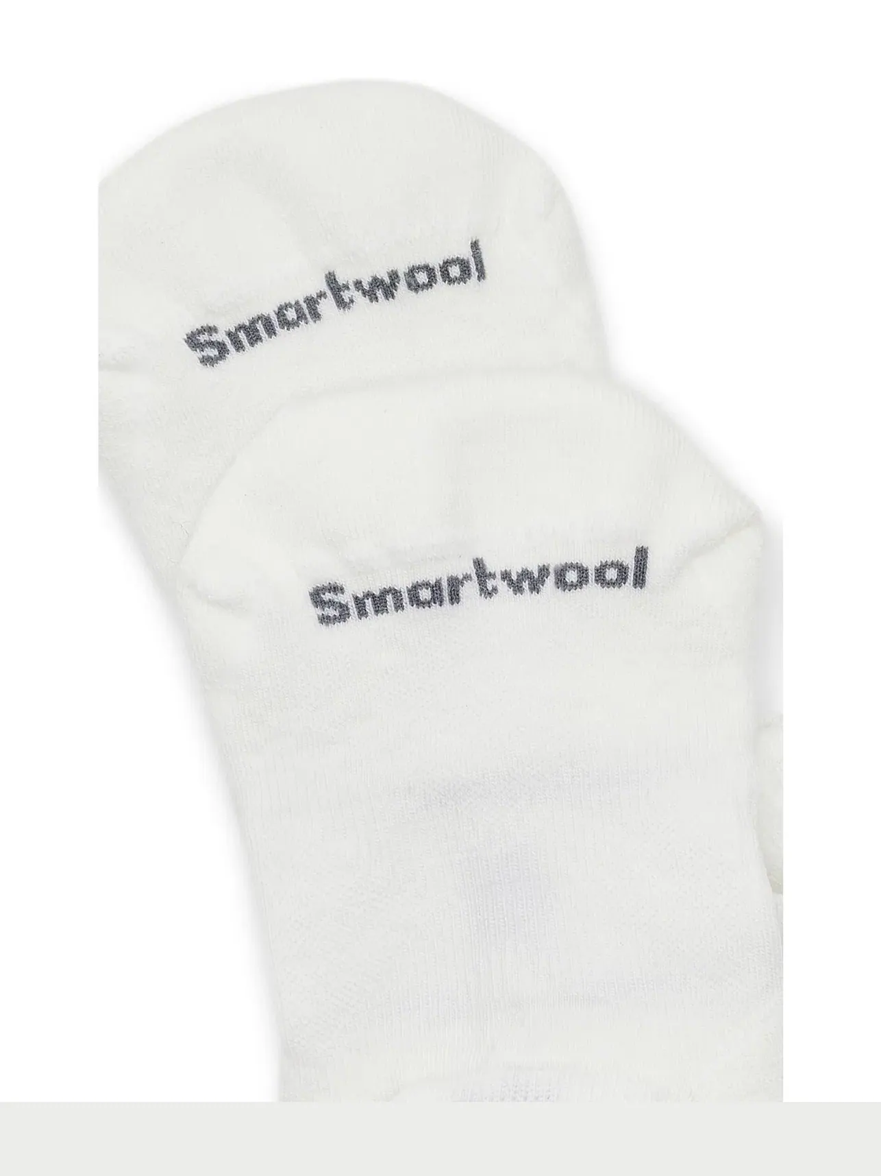Набор из 3 носков Run Targeted Cushion No Show Socks. Smartwool — изображение 2 из 2, белый
