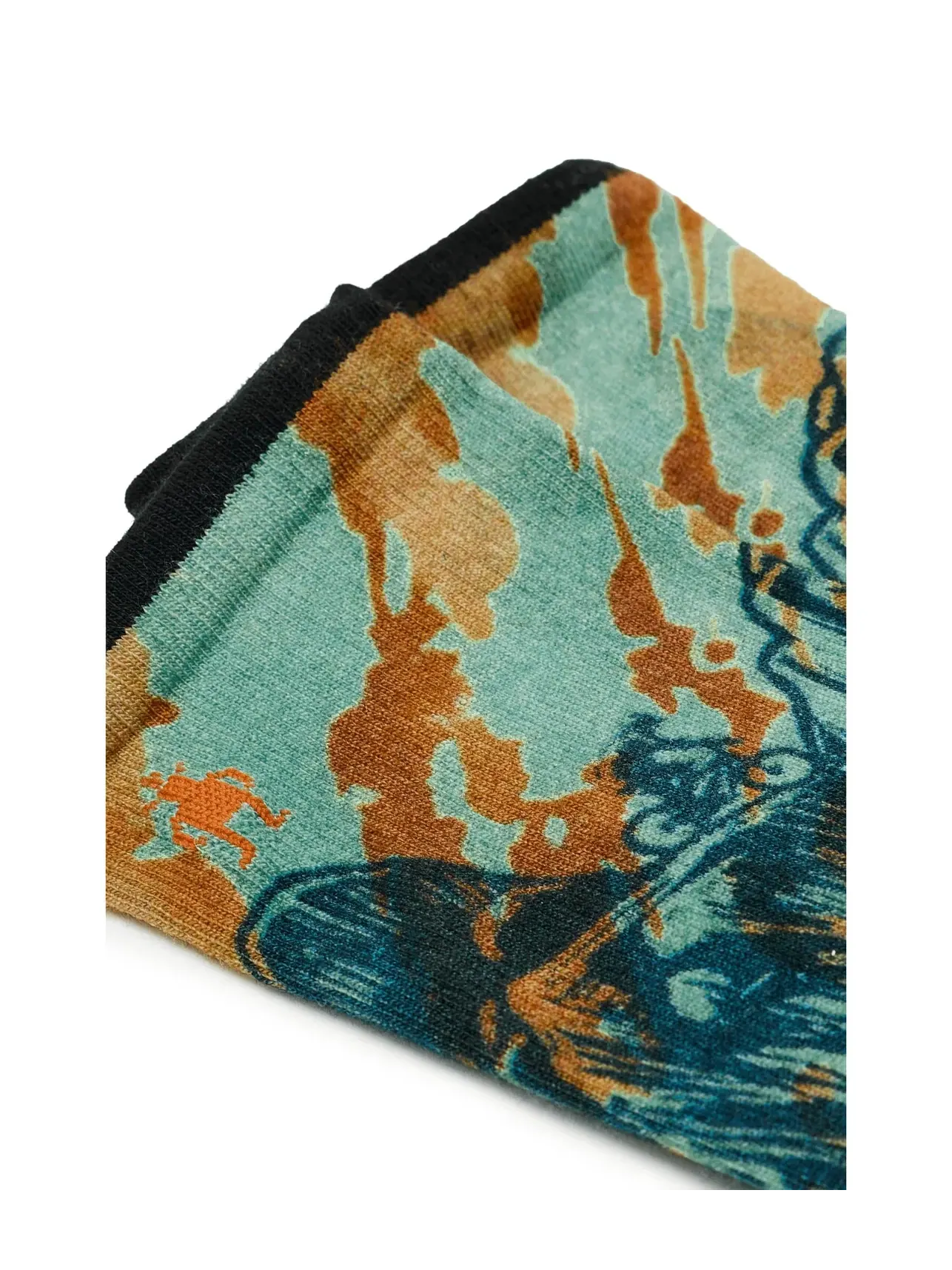 Носки Bike Zero Cushion Rugged Ride Print Crew Socks Smartwool — изображение 2 из 2, бежевый