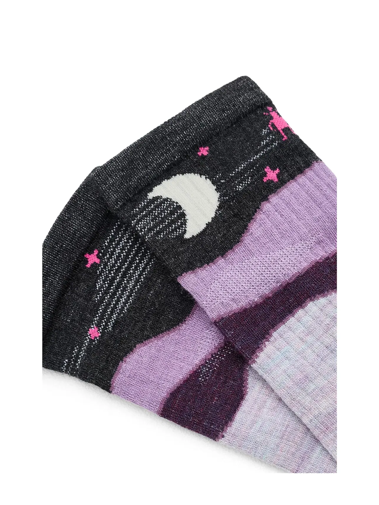 Носки Hike Targeted Cushion Lunar Trek Crew Socks Smartwool — изображение 2 из 2, фиолетовый