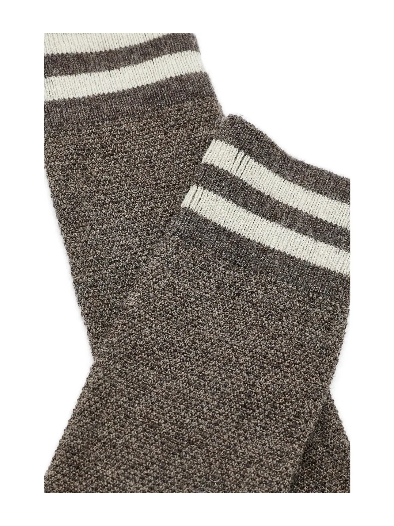 Повседневные высокие носки Courtside Texture Smartwool — изображение 2 из 2, тауп