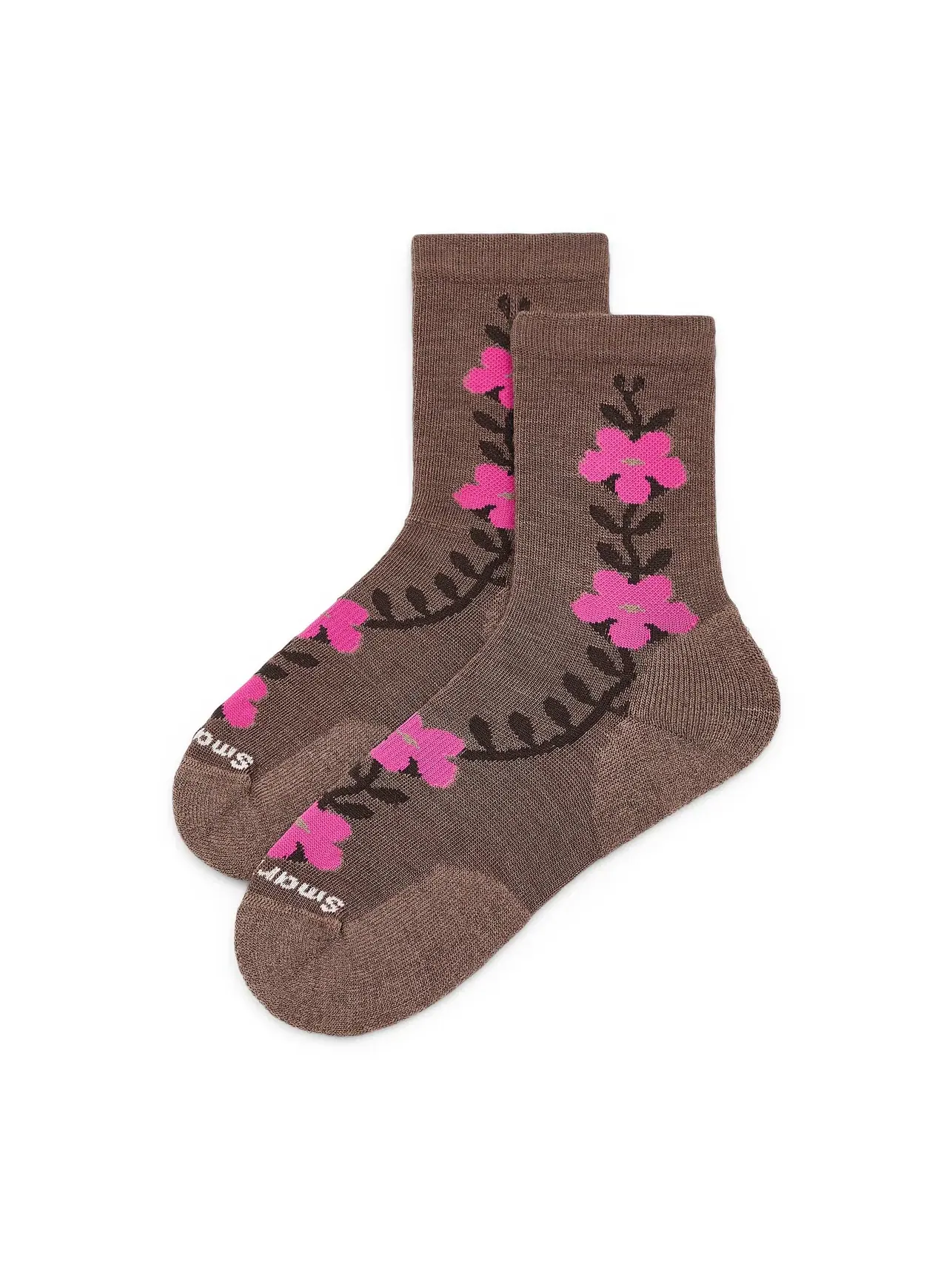 Повседневные носки Garden Vine Crew Socks Smartwool — изображение 1 из 2, коричневый