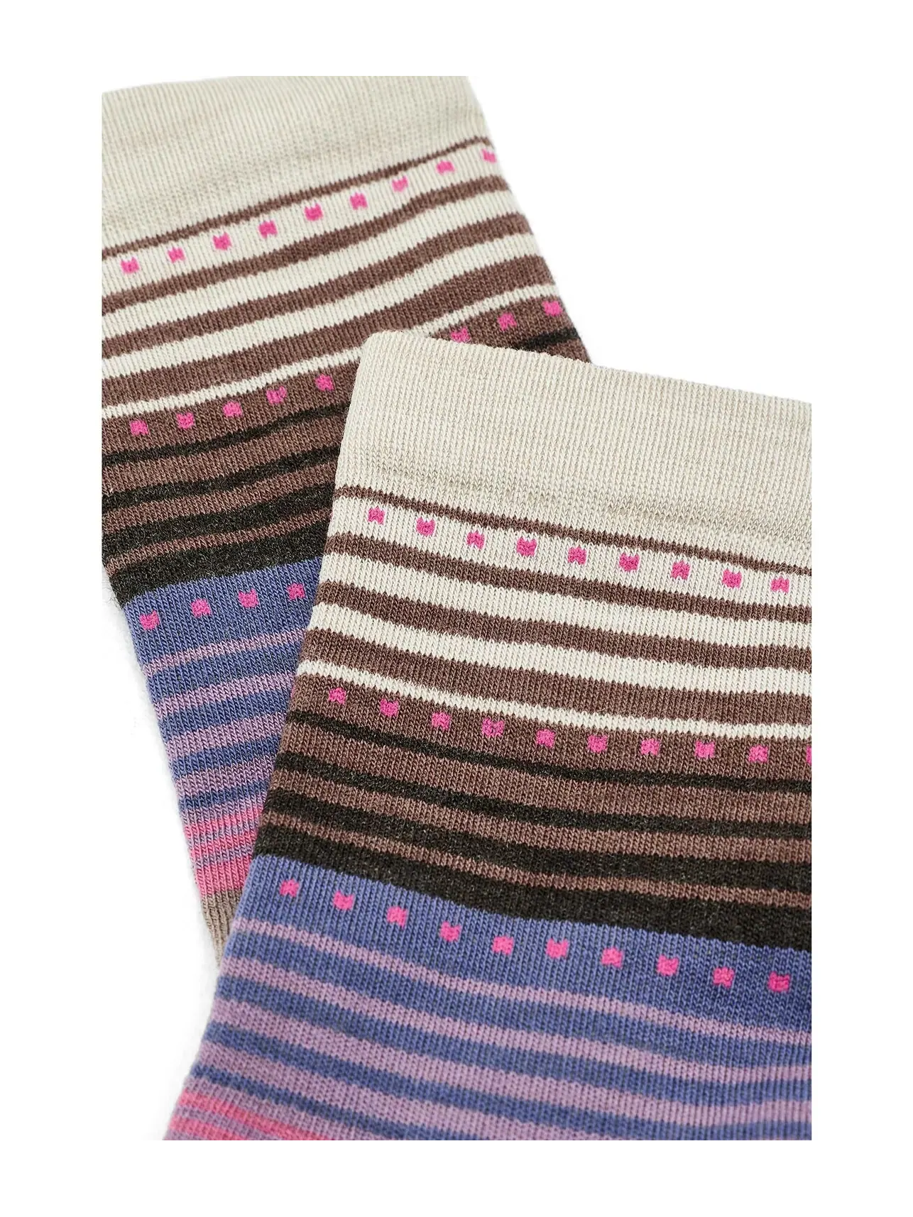 Носки Everyday Stitch Stripe Crew Smartwool — изображение 2 из 2, каштановый
