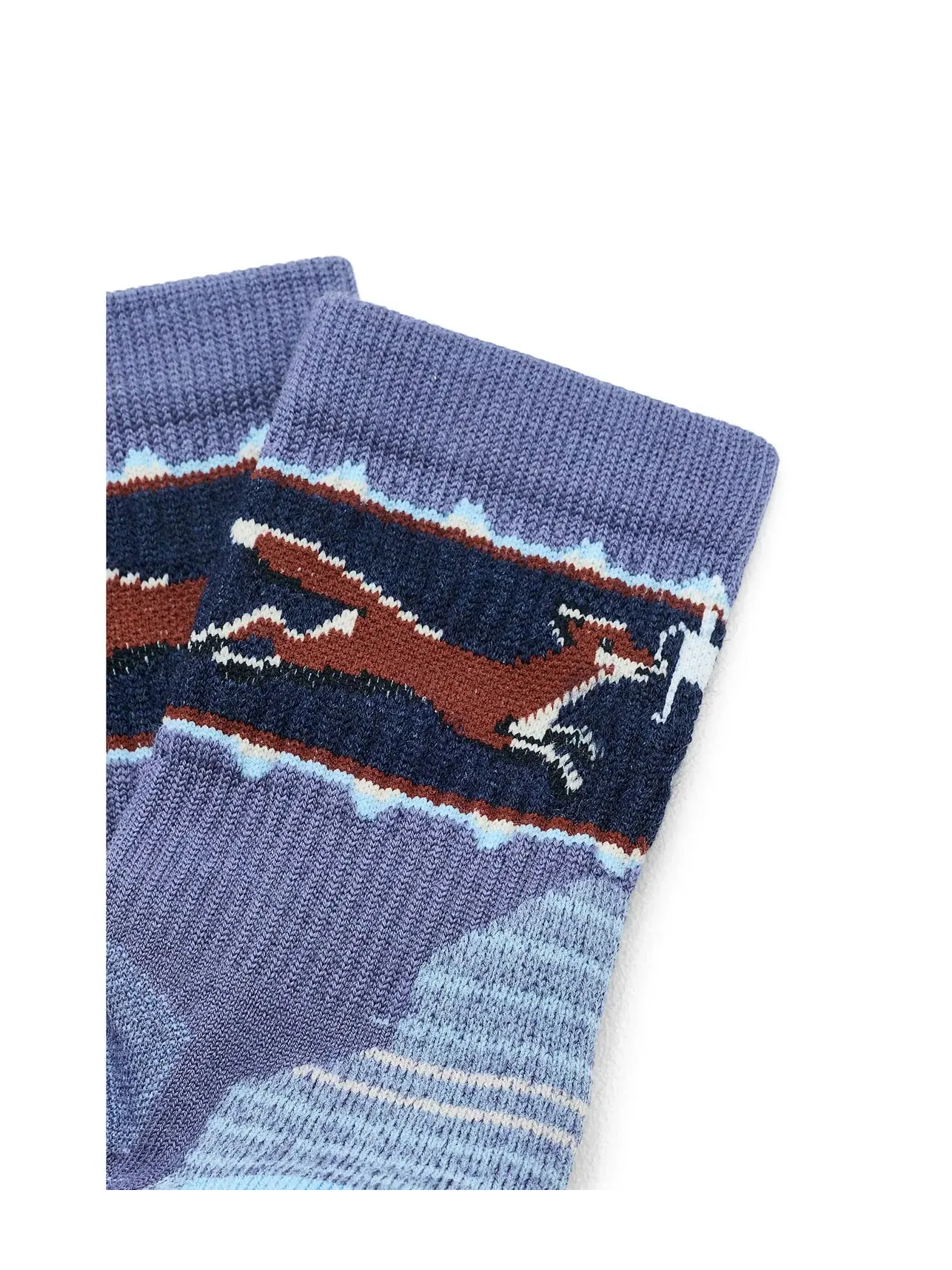 Носки Hike Light Cushion Fox Meadow Mid Crew Socks Smartwool — изображение 2 из 2, синий