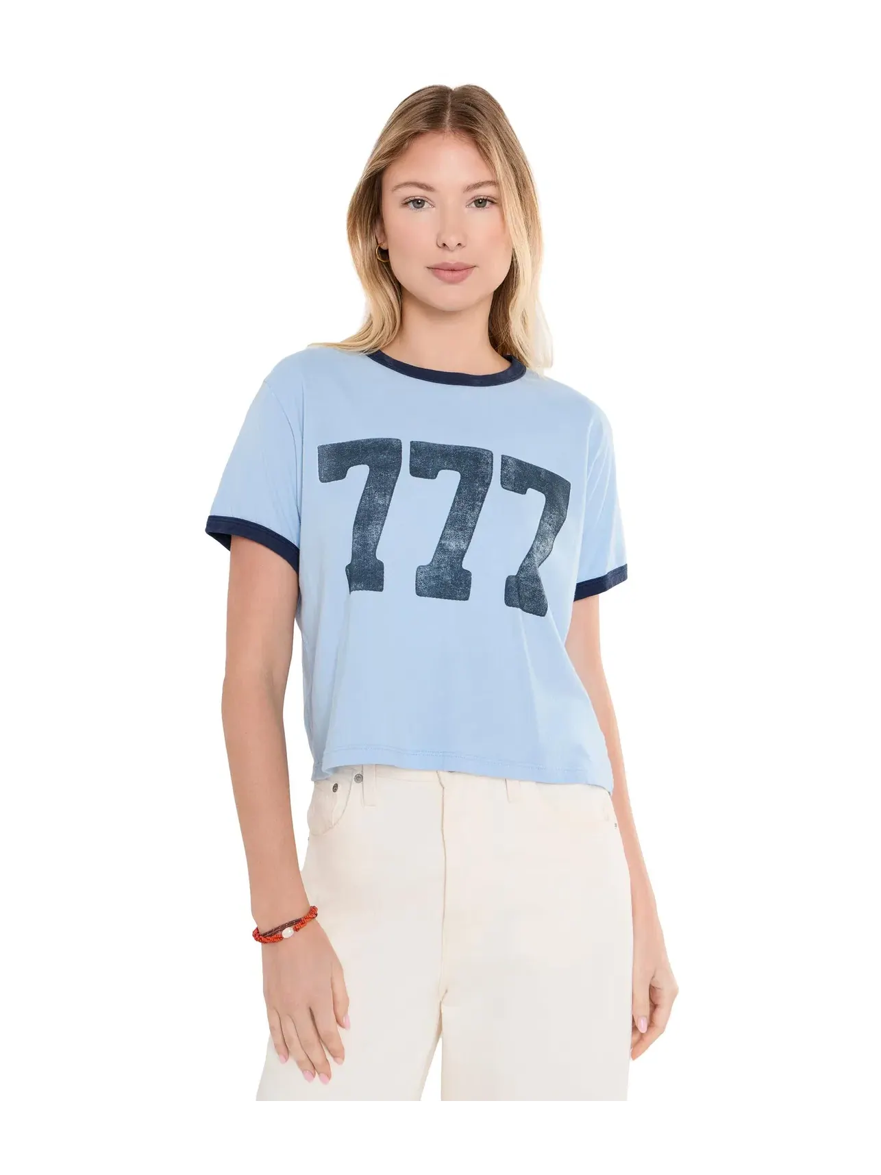 Футболка с коротким рукавом 777 Melrose Spiritual Gangster — изображение 1 из 5, синий