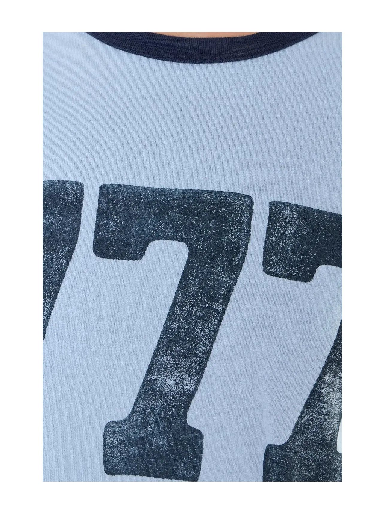Футболка с коротким рукавом 777 Melrose Spiritual Gangster — изображение 5 из 5, синий