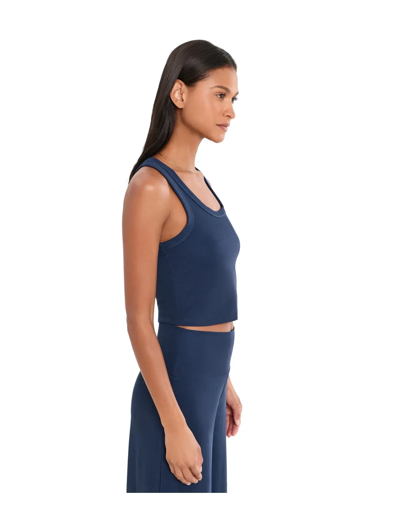 Топ-майка Zen Rib Iris Tank Spiritual Gangster — изображение 3 из 5, синий