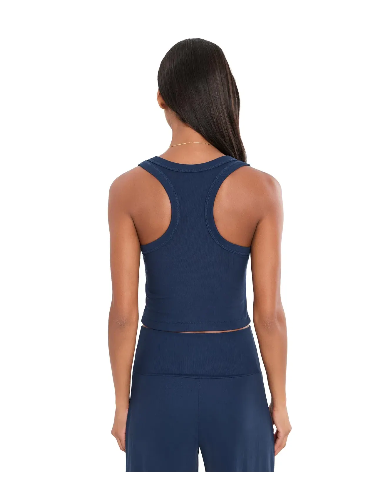 Топ-майка Zen Rib Iris Tank Spiritual Gangster — изображение 4 из 5, синий