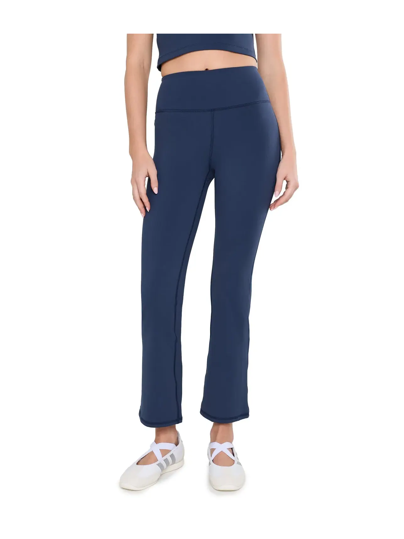 Леггинсы-клеш Euphorialift Crop Flare Spiritual Gangster — изображение 1 из 5, синий